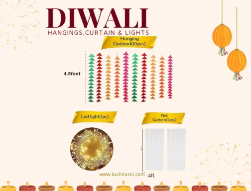 Kachi Rasoi Diwali DIY Decoration Kit | Best decor kit | pack of 3 items