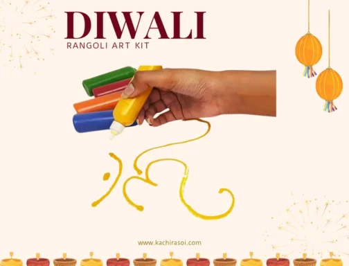 Kachi Rasoi Rangoli Kit | best powder tube rangoli color kit | Pack of 12 - Image 2