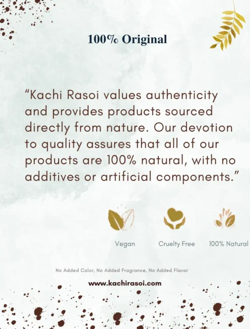 100% Natural by Kachi Rasoi