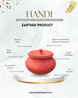 Mitti Ki Handi | clay Curd Pot | 100% natural | Kachi Rasoi |