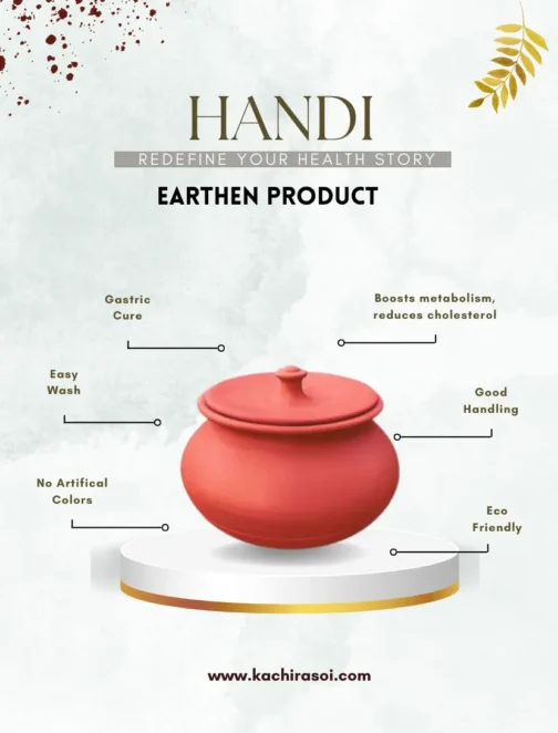 Mitti Ki Handi | clay Curd Pot | 100% natural | Kachi Rasoi |