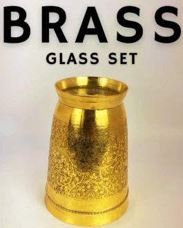 Brass Glass | 100% Pure Brass Glassware | 200 ML