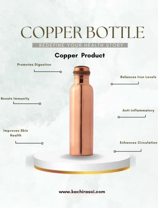 copper water bottle