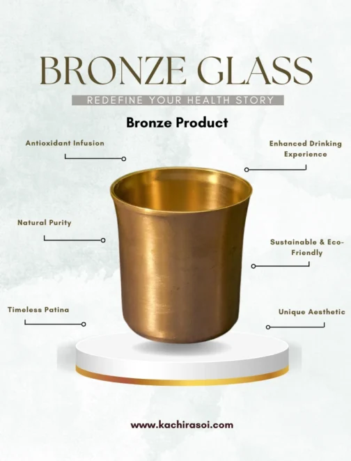 bronze glass | water glass