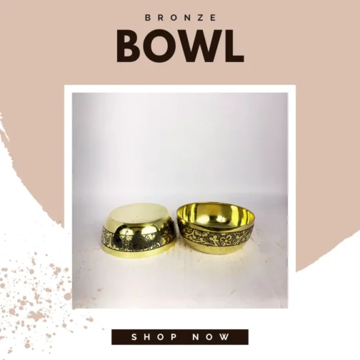 Handcrafted Bronze Bowl
