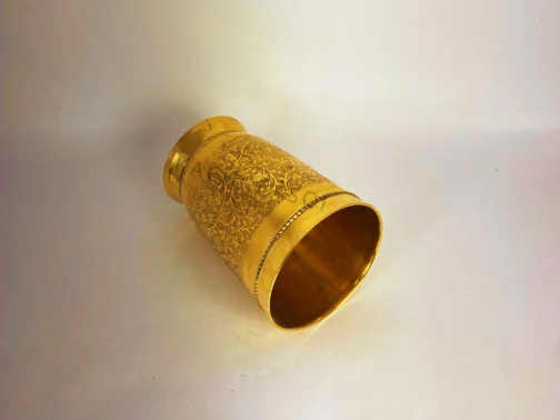 Brass Glass | 100% Pure Brass Glassware | 200 ML - Image 6