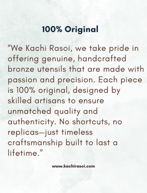 Bronze Jug | Kachi Rasoi | Pitcher Eco-Friendly 7 Inch - Image 4