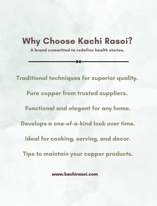 Copper Jug | Kachi Rasoi | 100% Pure, Durable | 2 Ltr - Image 4