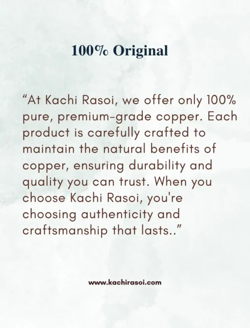Copper Glass | Kachi Rasoi | Tumbler Boost Immunity | 300 ml - Image 4