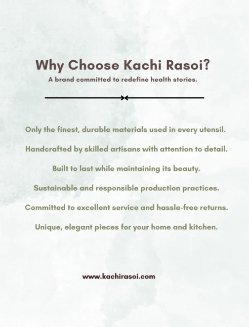 Brass Jug | Kachi Rasoi | Handcrafted Pure Brass Jar 1L - Image 3