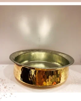 Traditional Brass Lagan Handi | Kachi Rasoi