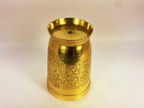 Brass Glass | 100% Pure Brass Glassware | 200 ML - Image 4