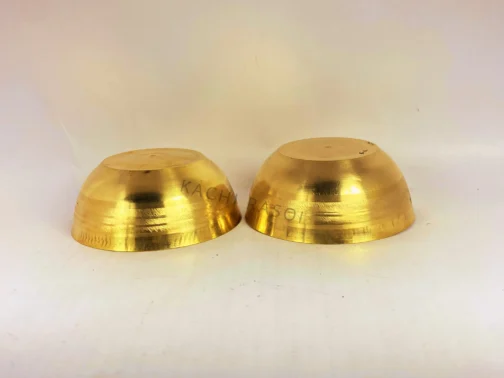 Vintage Brass Bowl | Kachi Rasoi  | Brass Bowl Set of 6 - Image 3
