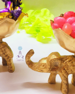 Kachi Rasoi Elephant Dry Fruit Holder | 10 PCS
