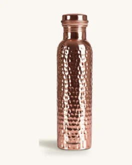 Pure Brass Water Bottle – 1 Litre