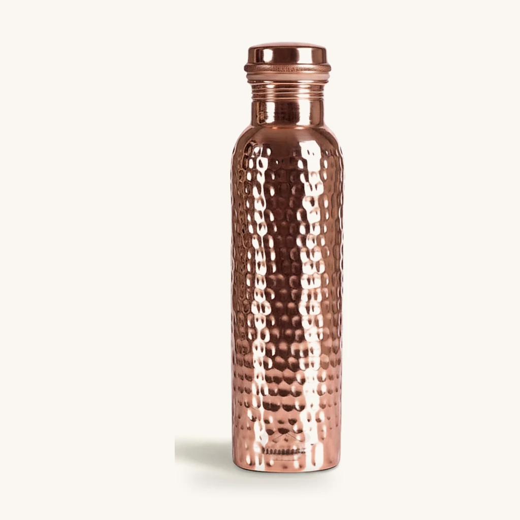 Brass Bottle, Pure Water Bottle 1 Litre, 17.8 cm – view 2