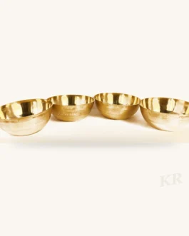 Vintage Brass Bowls – Set of 6