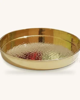 Brass Plate – 10 Inch Serving Tray