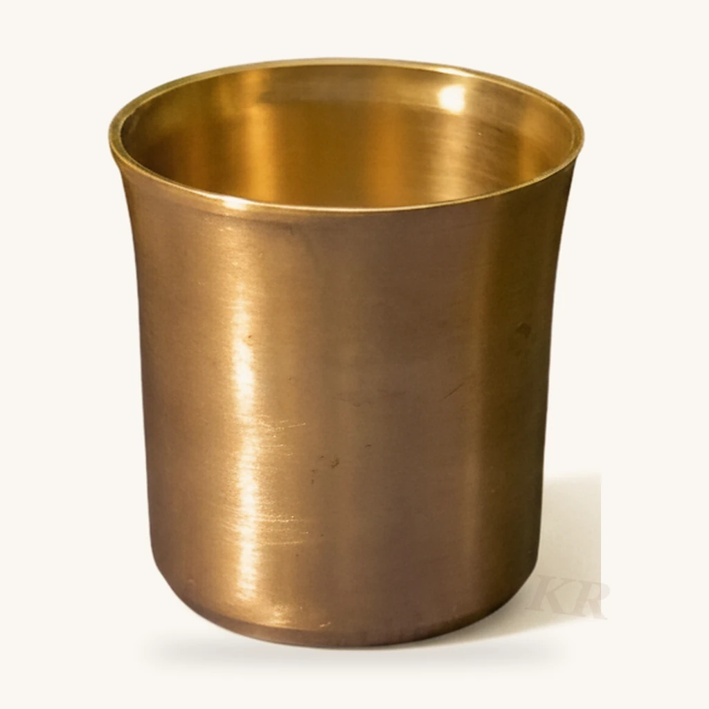 bronze glass | water glass