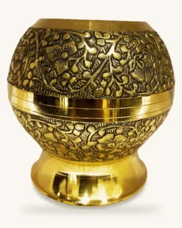 Bronze Lota &ndash; Pure Bronze Water Pot, 10 x 8 cm
