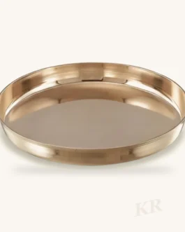 Bronze (Kansa) Dinner Plate &ndash; 26 cm