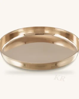 Bronze (Kansa) Dinner Plate &ndash; 26 cm
