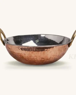 copper kadai | kadhai