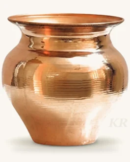 Copper Lota – Pure Copper Vessel, 340 ml