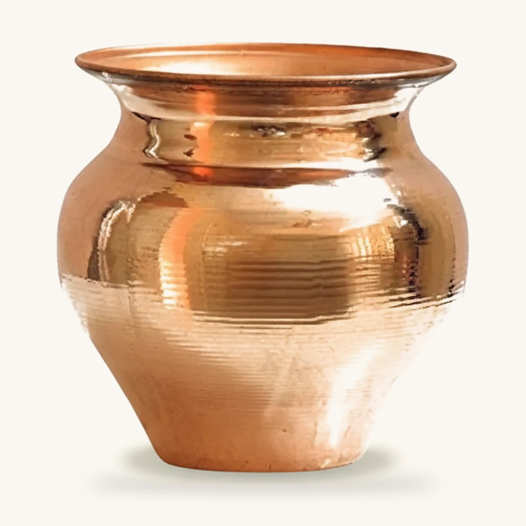 Copper Lota, Pure Copper Vessel- 340 ML – view 4
