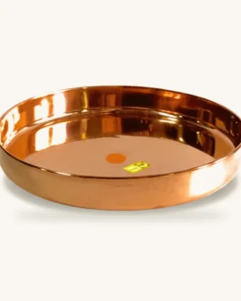 Round Copper Plate &ndash; Traditional