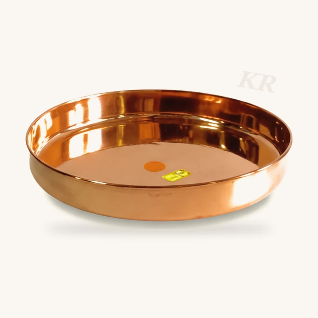 Copper Plate Round, Disc Traditional – view 2