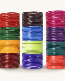 Glass Bangles – 144 Pcs