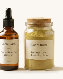 Holi Care Kit – Pre-Holi Protective Oil & Post-Holi Colour Removing Ubtan