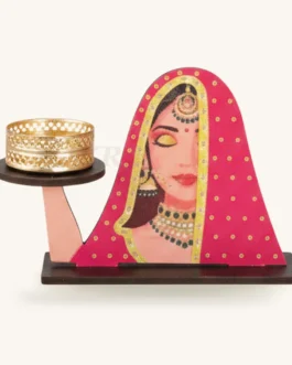 Detachable Traditional Lady T-Light Holder Set – 50 Pcs