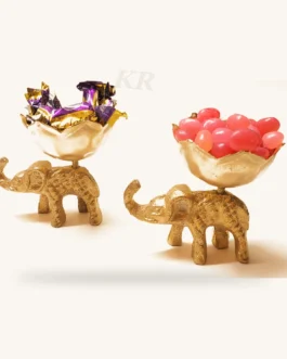 Elephant Dry Fruit Holder – Set of 10