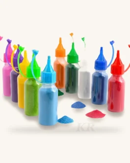 Rangoli Colour Powder Tube Kit – Pack of 12