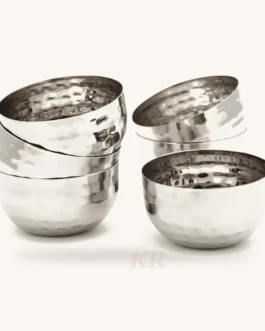 Stainless Steel Bowl Set – 6 Pcs