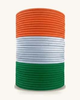 Tricolour Bangle Set, Green White Orange – 36 Pcs